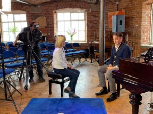 Alistair McGowan Besbrode Pianos Leeds