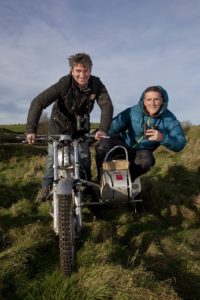 Martin Hughes-Games and Iolo Williams