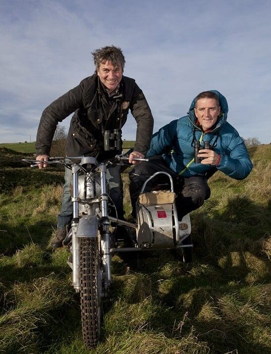 Martin Hughes-Games and Iolo Williams