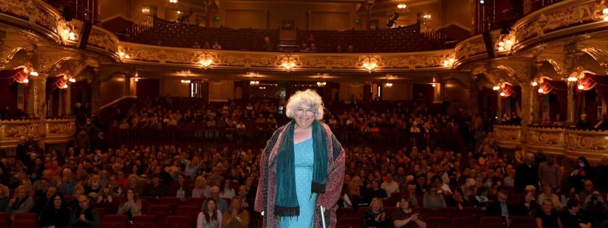 Miriam Margolyes at the Royal Hall