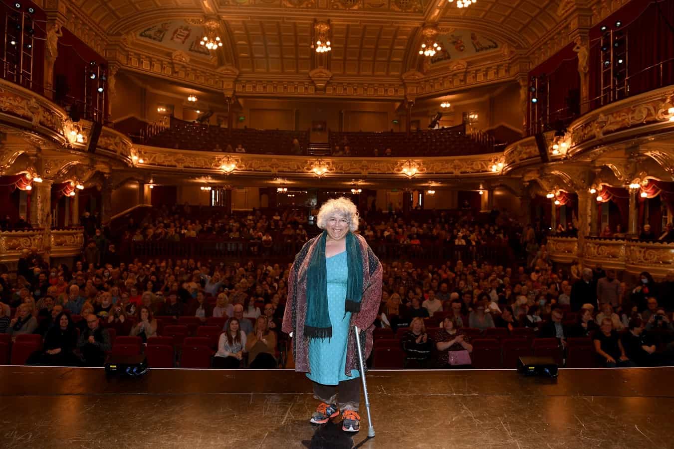 Miriam Margolyes at the Royal Hall