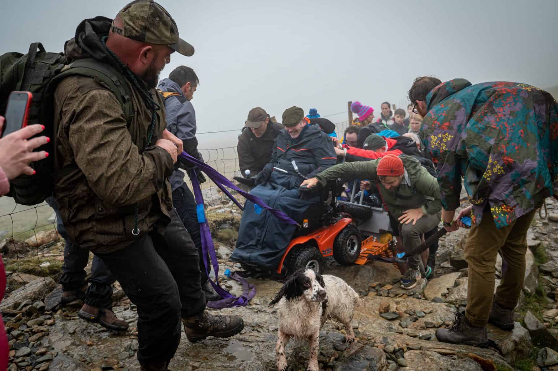 Ian Flatt at Snowdon